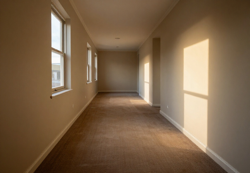 Same Berala living room after odour removal and mould treatment, clean and fresh